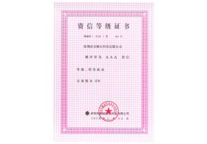 荣誉资质